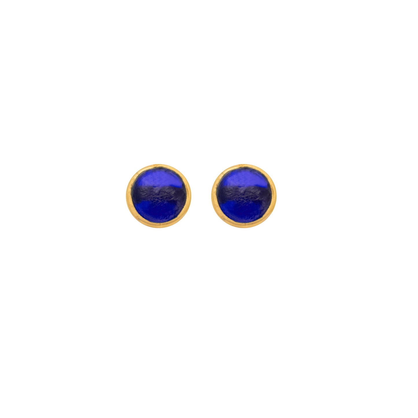 Bubble Post Earrings: Green