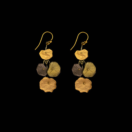 Nasturtium Wire Earrings
