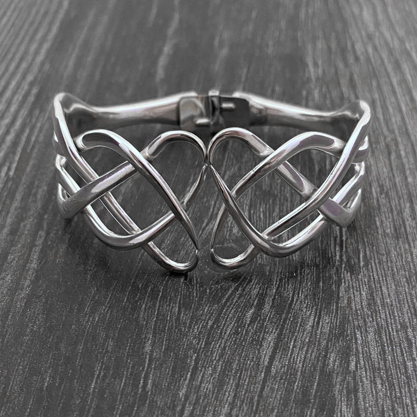 Double Celtic Knot Fork Bracelet