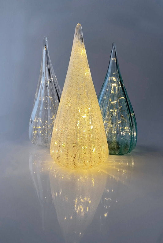 Twinkle Christmas Tree: Frosty White