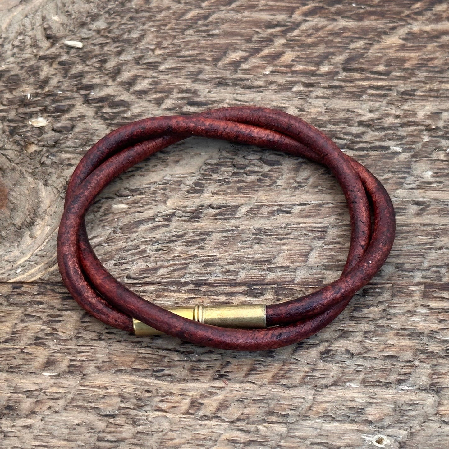Flint Bracelet: Brown (Large & X-Large)