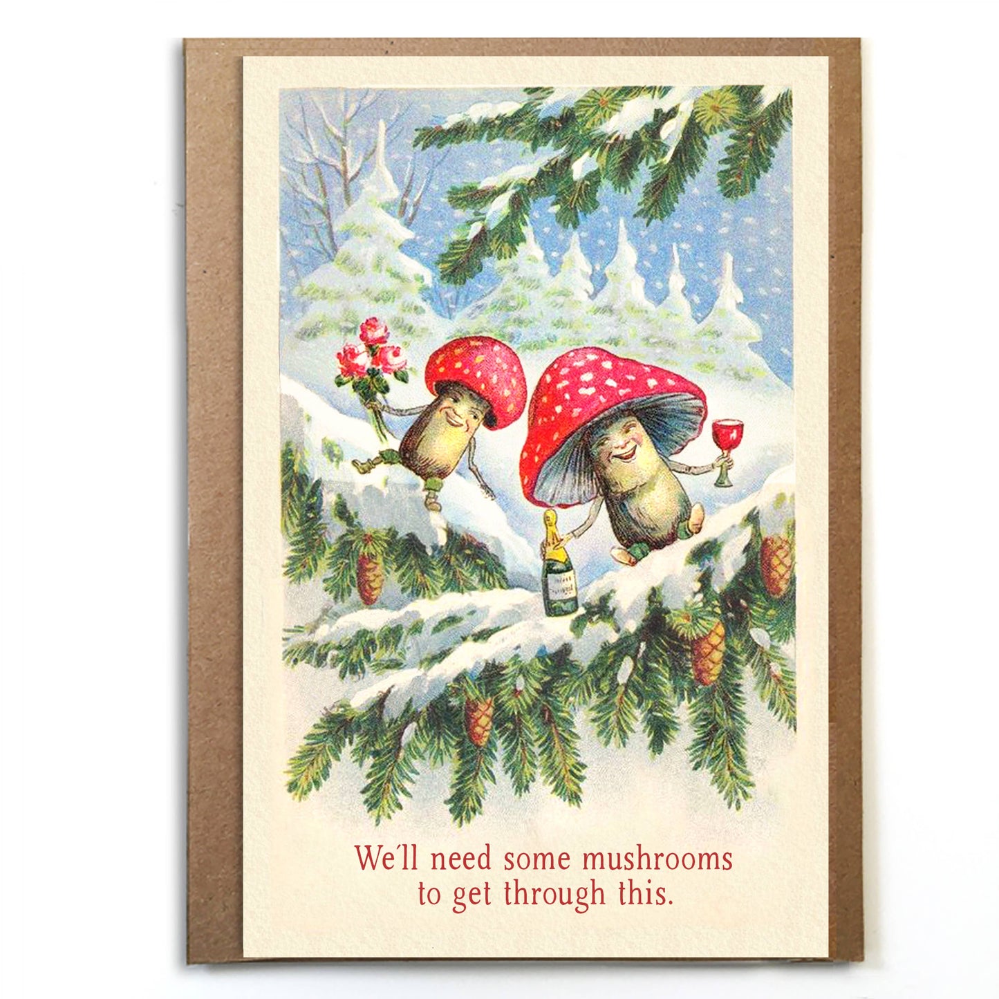 Holiday Trip Funny Holiday Greeting Card