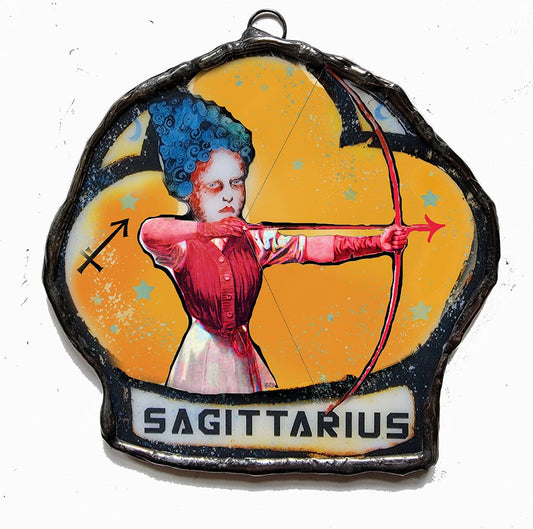 SAGITTARIUS | Astrology | Archery | Zodiac | Glass