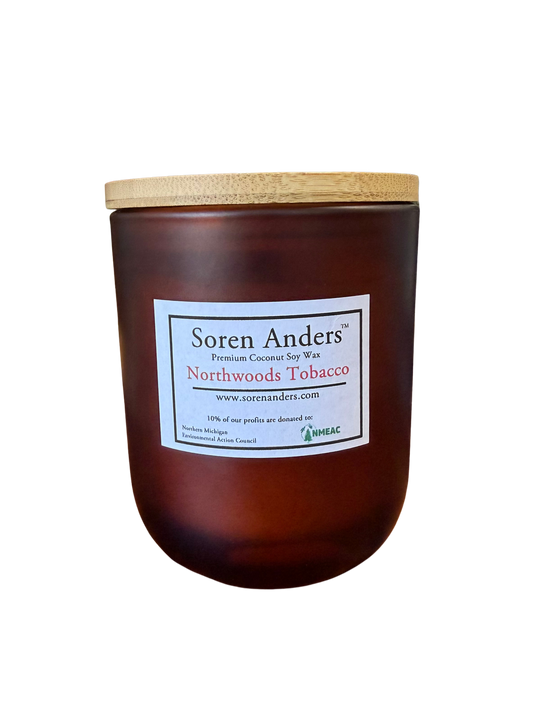 Northwoods Tobacco Wood Wick Candle