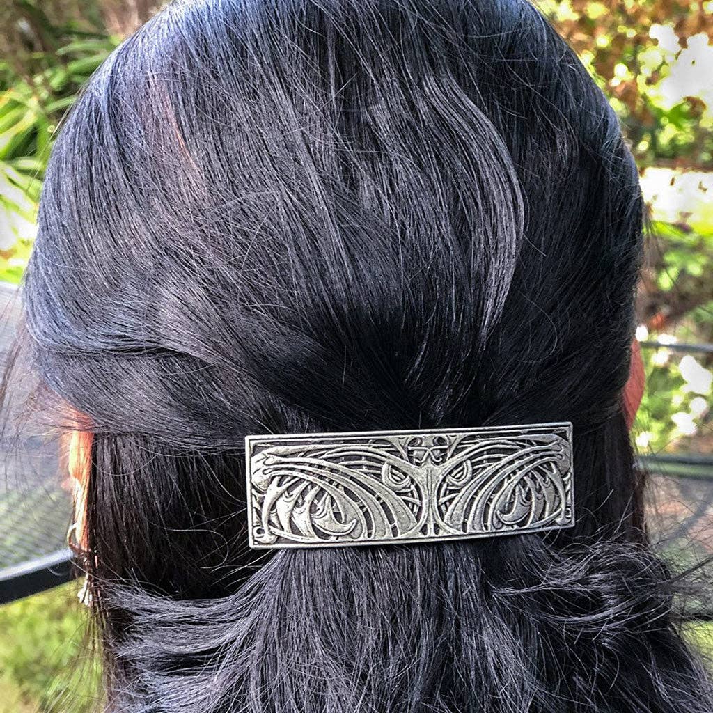 Barrette - Art Nouveau Weave 80mm