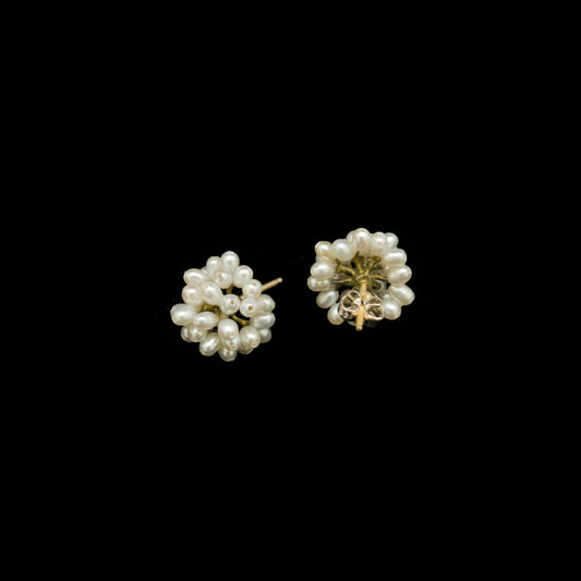 Dandelion Post Cluster Earrings