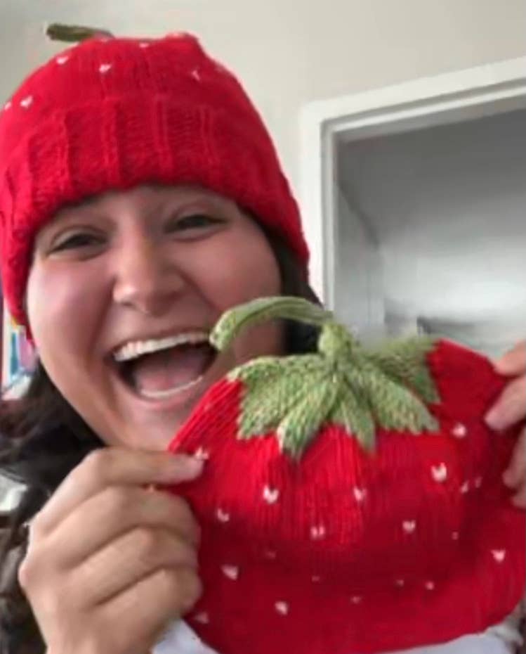 Strawberry Hat - Baby