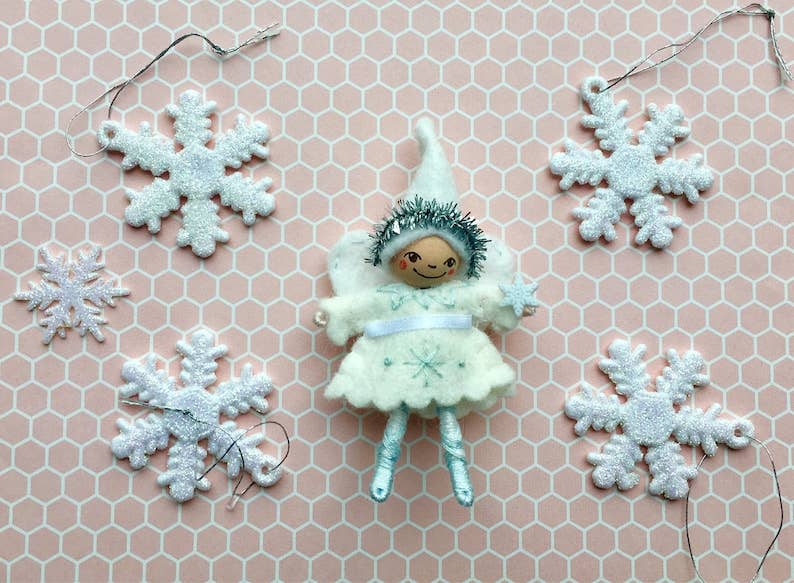 Snow Angel Pin