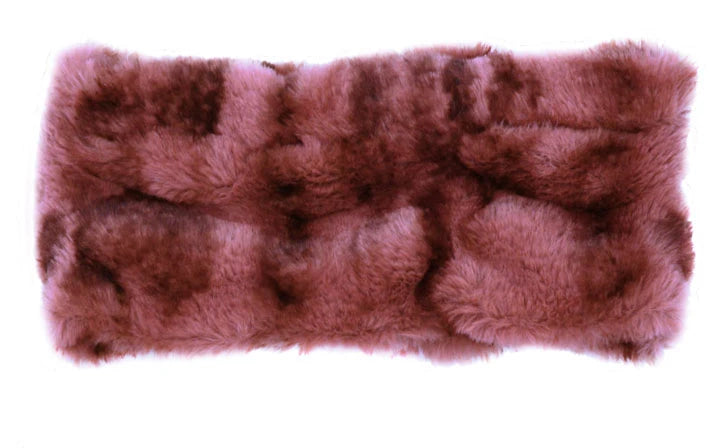 Royal Opulence Faux Fur Ear/ Neck Cozy - Maple Glow