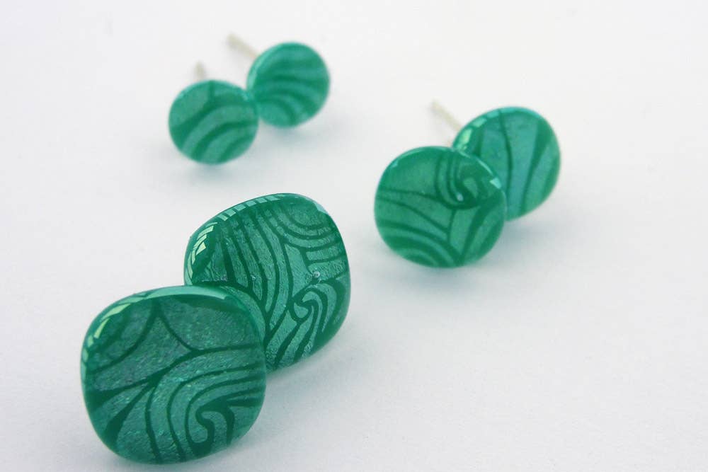 Bright Mosaic Studs: Small