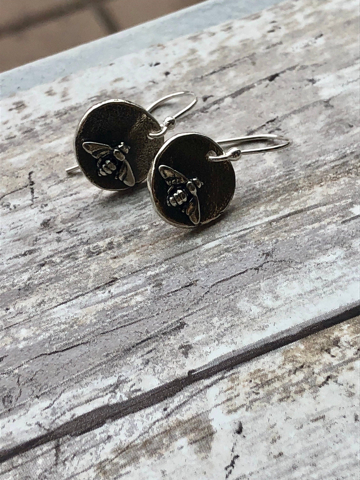 Bee's Knees Earring in Solid Sterling Silver