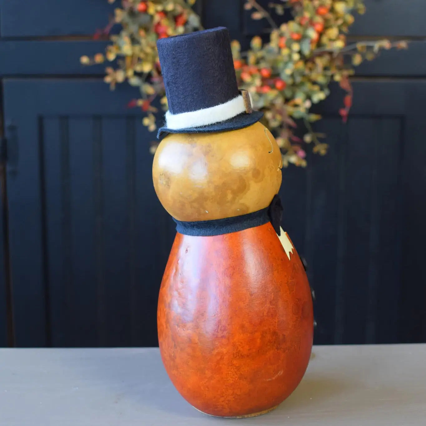 Thanksgiving Gourd - Pilgrim Man