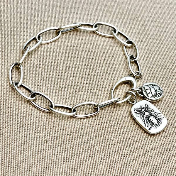 Roman Bee Charm