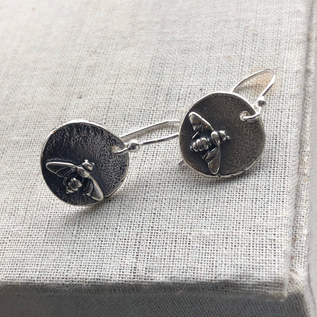 Bee's Knees Earring in Solid Sterling Silver