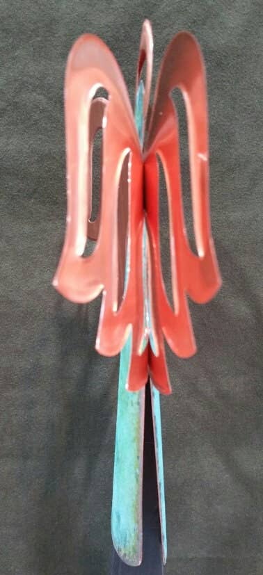 Angel Copper Christmas Tree Topper