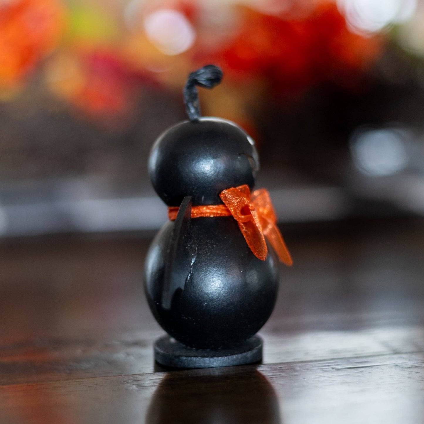 Hand-Crafted Bat Gourd - Lil Echo - Halloween Decor
