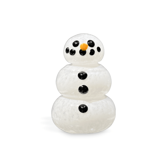 Glass Snowman: Large