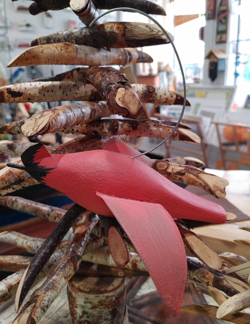 painted-cardinal-hanging-decor