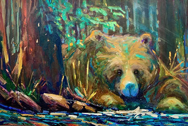 "Glimmers of Hope" Acrylic Painting