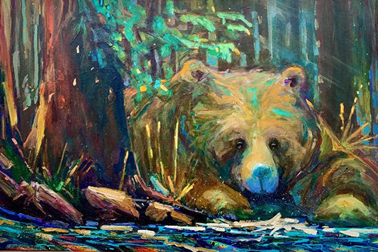 "Glimmers of Hope" Acrylic Painting