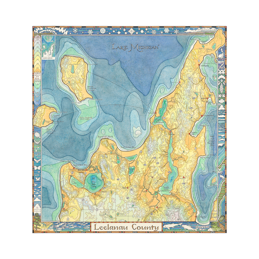 Leelanau County Map