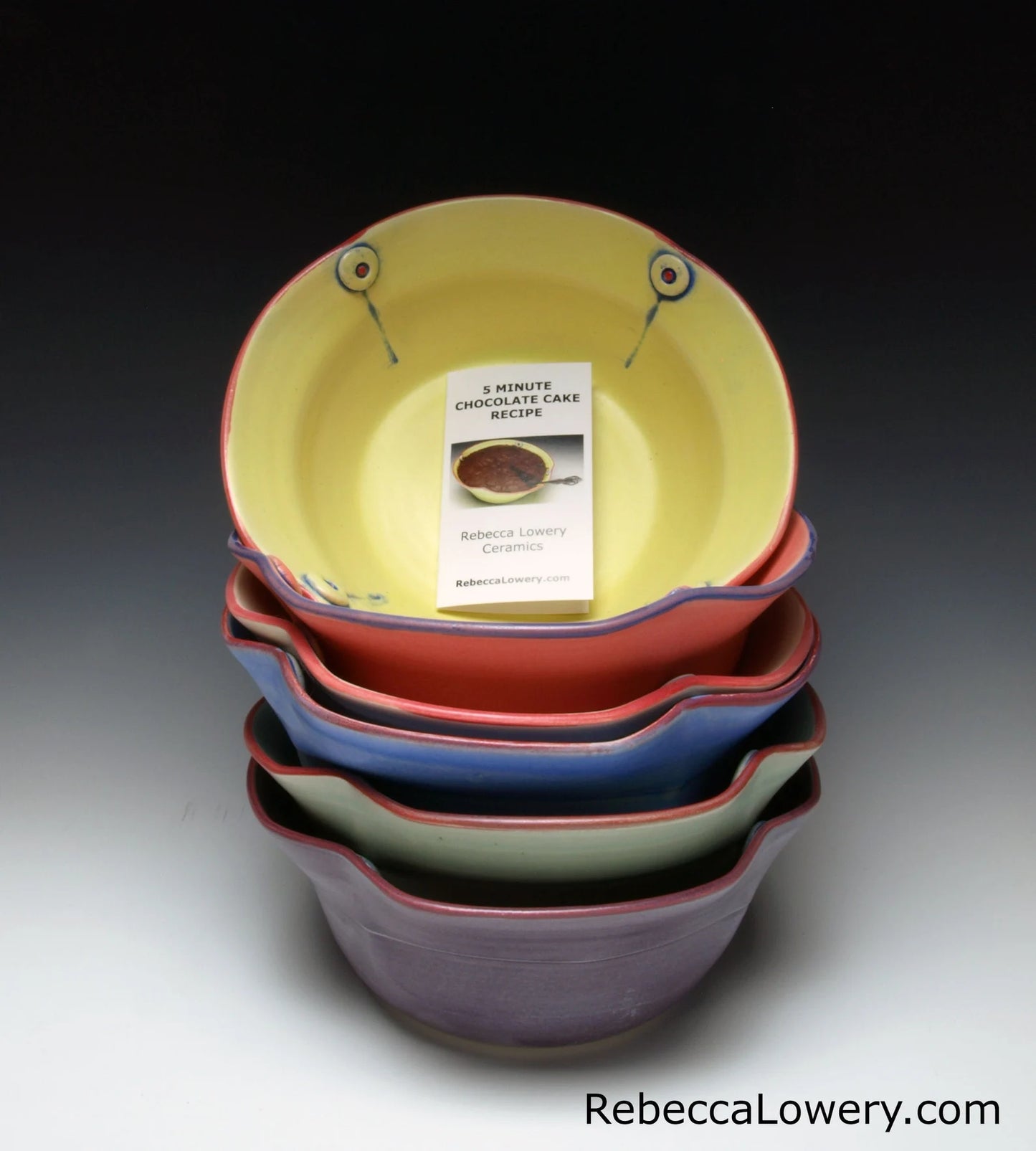 Button Cake Bowl