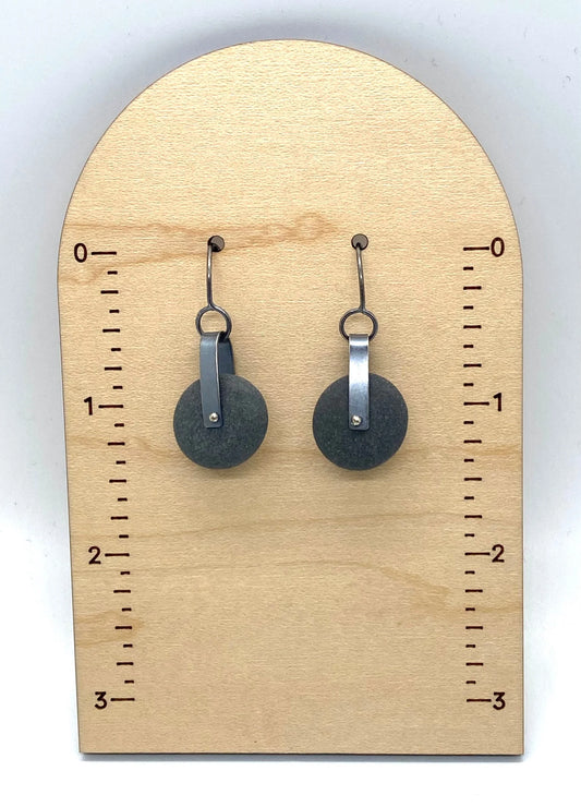 Rivet Rock Earrings