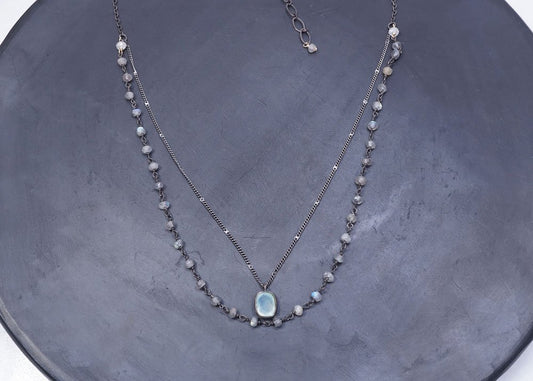 Labradorite Sterling Necklace