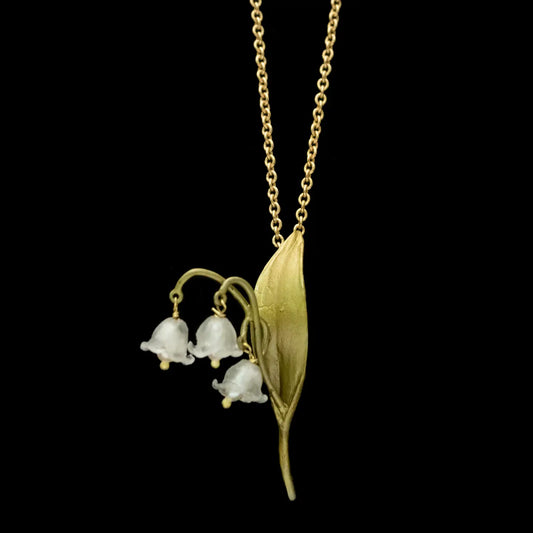 Lily of the Valley 16" Adjustable Pendant Necklace