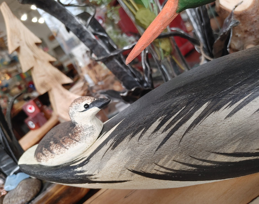 baby-merganser-wood-carved-artwork