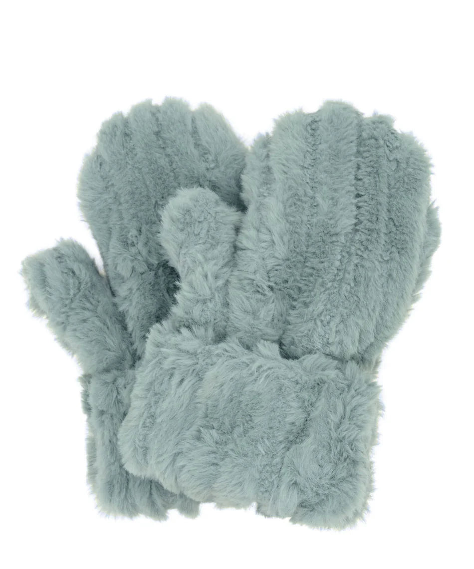 Cuddly Faux Fur Mittens