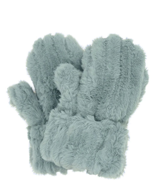Cuddly Faux Fur Mittens