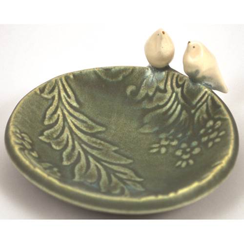 Bird Trinket Bowl - Old Patina