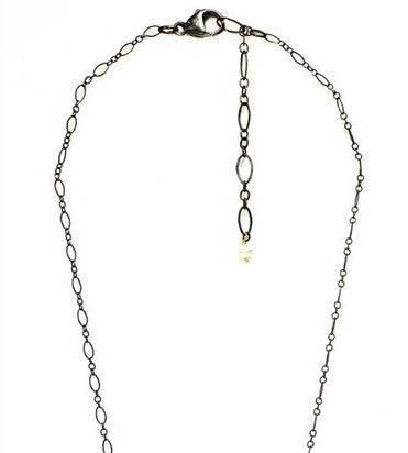 Pearl Cluster Sterling Necklace