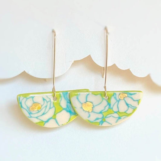 Poppy Half Moon Earrings