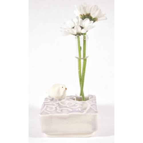 Bird Bud Vase - Purple