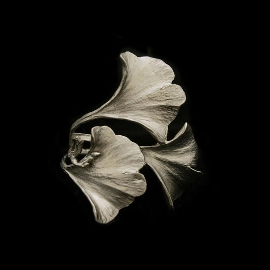 Ginkgo Napkin Rings - Set of Four