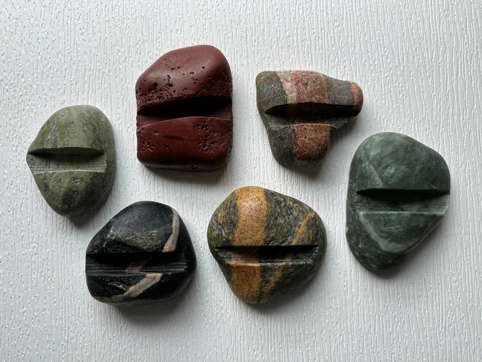 Stone Phone Holders