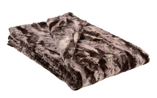 Luxury Faux Fur Lap Throw Blanket