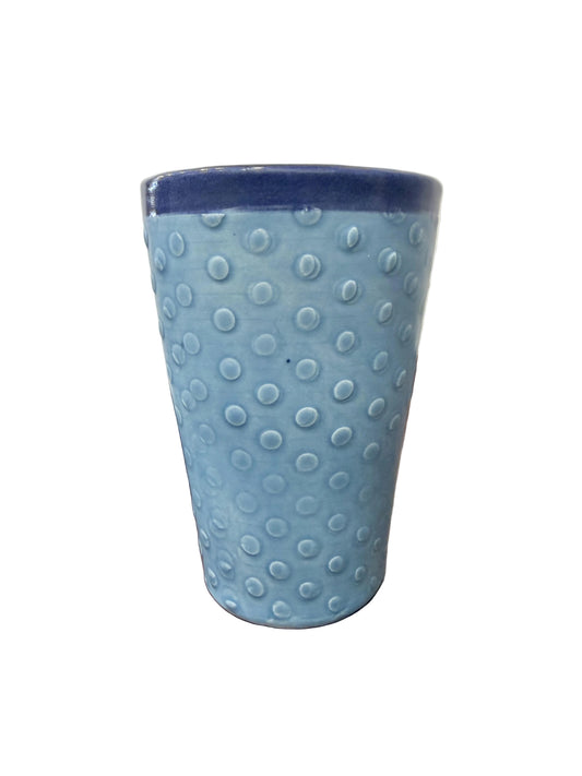 Ceramic Tumbler Cup - Light Blue