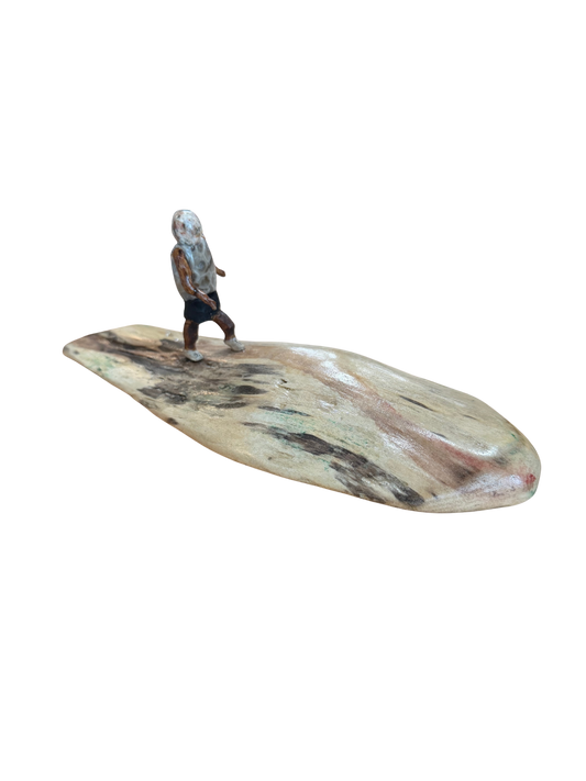 Petoskey Stone Jogger on Driftwood