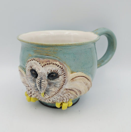 Ceramic Barn Owl Mug