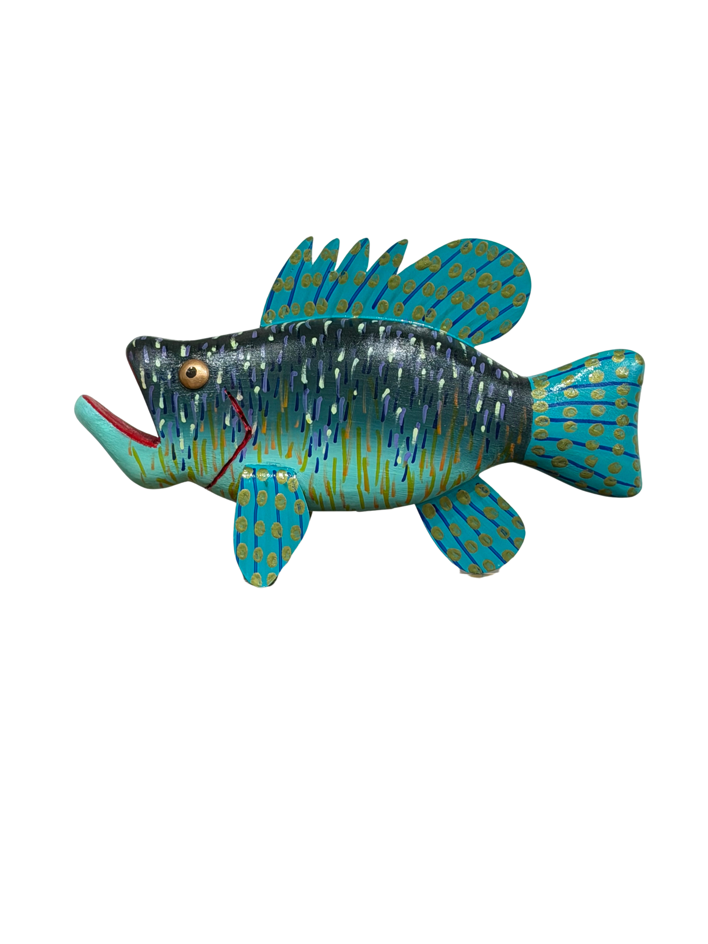 Hand Painted Bass 12"
