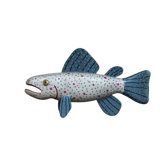 Hand Painted Trout 10"
