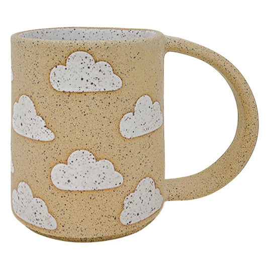 White Clouds Ceramic Mug