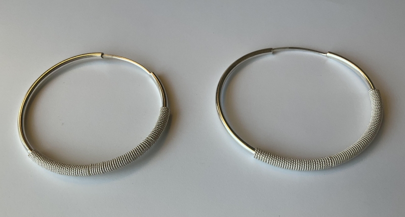 Asher Silver Hoops